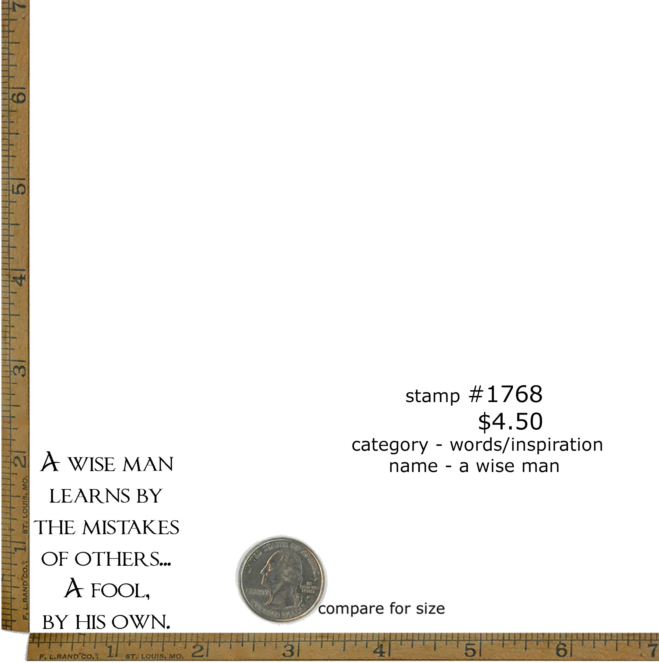 #1768 - A Wise Man - Words/Inspiration